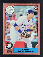 Cody Bellinger 2017 Topps 30th Anniversary 1987 Red 01/25 RC ROOKIE CUBS
