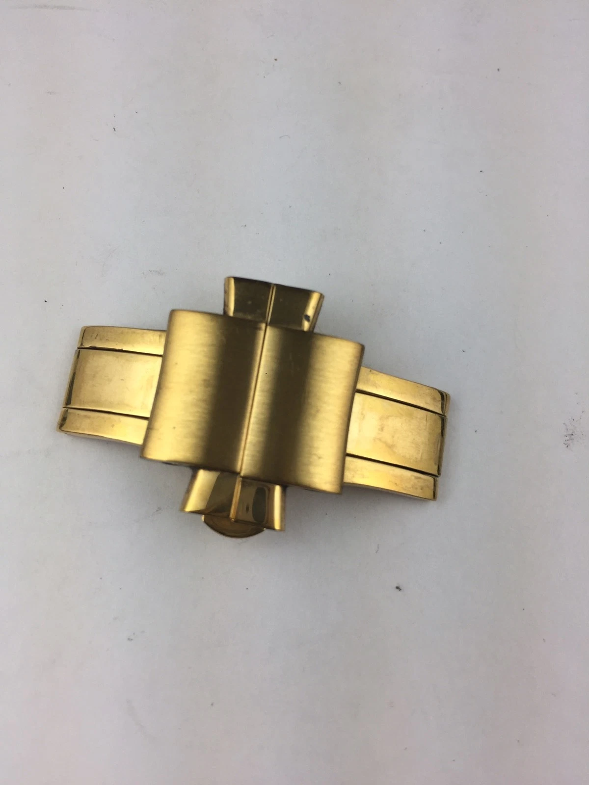 Bracelet montre original Gucci 8500L ton or fermoir verrouillé