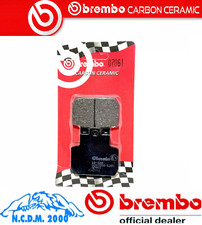 PASTIGLIE FRENO BREMBO POSTERIORI PIAGGIO BEVERLY 500	2005 - 2006