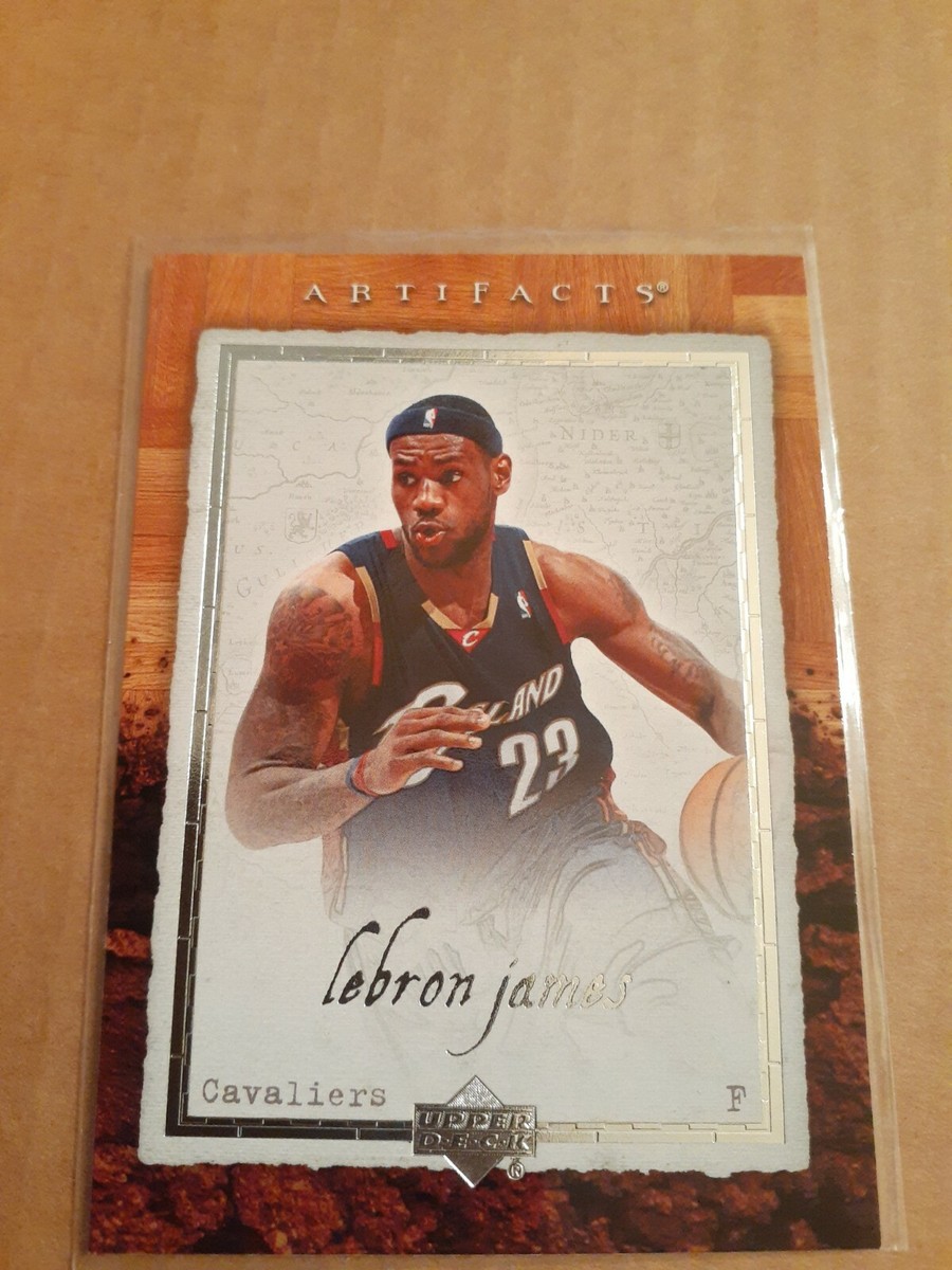 LeBron James 2006-07 Upper Deck Artifacts Card #16 Cavaliers G HOF