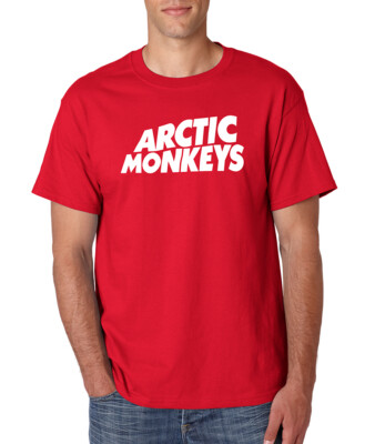 ARCTIC MONKEYS T-Shirt Logo Indie English Rock Band Death Ramps