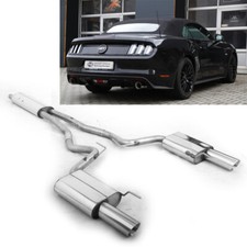 FOX Duplex Racinganlage ab Kat. für Ford Mustang Coupe & Cabrio re li je 1x1