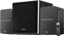 Edifier R1280DBs Active Bluetooth Bookshelf Speakers with T5 Subwoofer Bundle