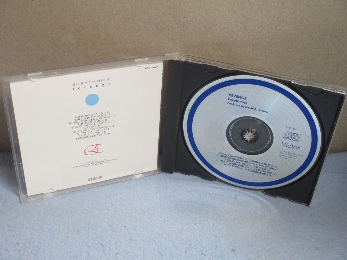 Eurythmics - Revenge ( CD - 1986 - RCA Records PCDI-5847 ) Annie
