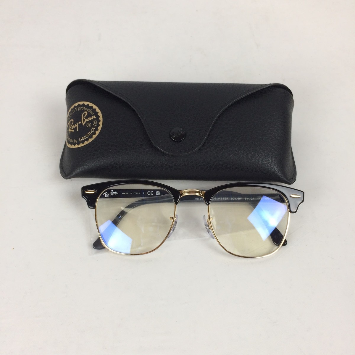 Clubmaster Glasses Ray Ban Transparent Frames Ray-Ban Clubmaster