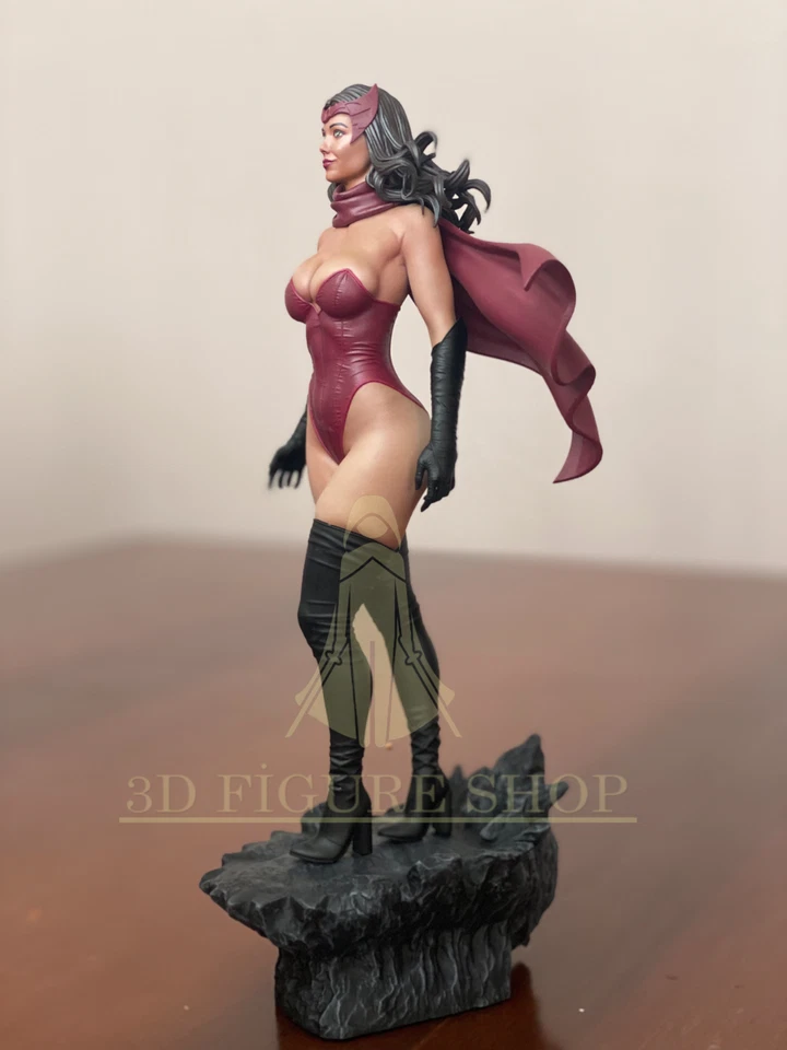 Bruja Escarlata 2 Leyendas Marvel 25cm Profesional Pintado Foto 2 de 3