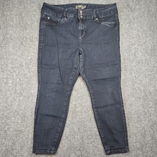 Torrid Jeans Womens 20S Plus Blue Jegging Dark Wash Stretch Feel The Fit