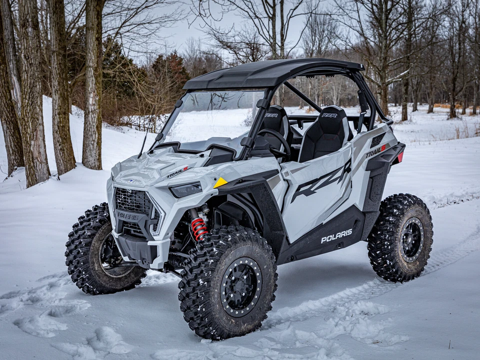 Parabrisas transparente SuperATV para Polaris RZR Trail 900 / S 900 / S 1000 (2021+) Foto 2 de 4