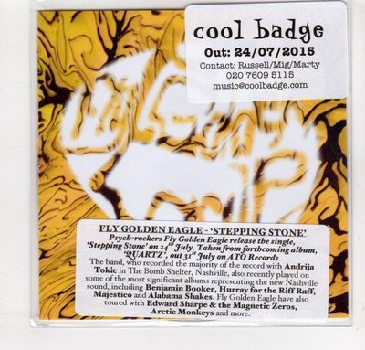 (GM779) Fly Golden Eagle, Stepping Stone  - 2015 DJ CD