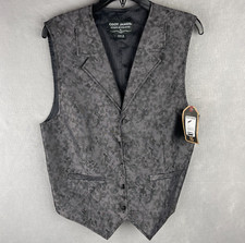Boot Barn Cody James Western Apparel Men s Grey Camo Swampin Vest Size M NWT