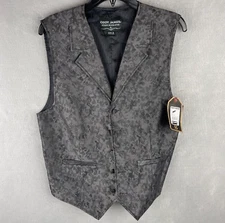 Boot Barn Cody James Western Apparel Men s Grey Camo Swampin Vest Size M NWT