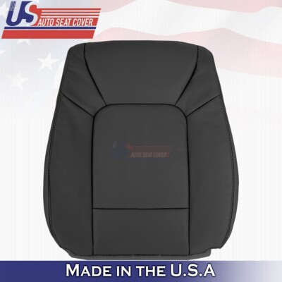Driver Top Genuine Leather Seat Cover Black 2009-2011 Fits Honda Pilot