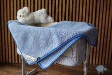 Natural  AUSTRALIAN MERINO WOOL BLANKET Cot BED  junior  THROW  Single blanket