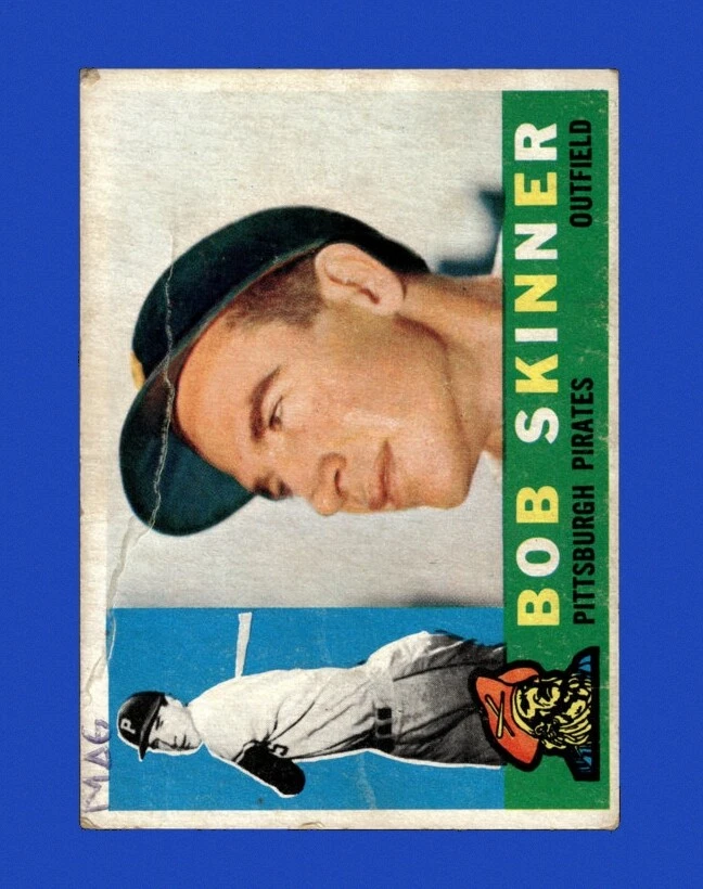 1960 Topps Venezuelan Set-Break #113 Bob Skinner LOW GRADE (filler) *GMCARDS*