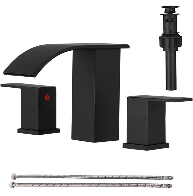 RUMOSE 8 inch Bathroom Faucets Set Oil Rubbed Bronze Bathroom Sink