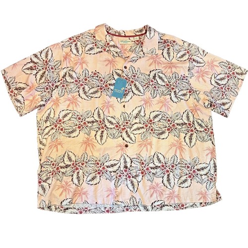 Chemise hawaïenne tropicale en coton floral pour homme