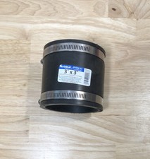 Fernco 1056-33 3" to 3" Flexible PVC Pipe Coupling Plumbing Cast Iron Plastic