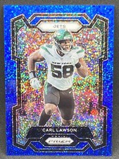 CARL LAWSON 2023 PANINI PRIZM BLUE SPARKLE PRIZM 63/96 # 231