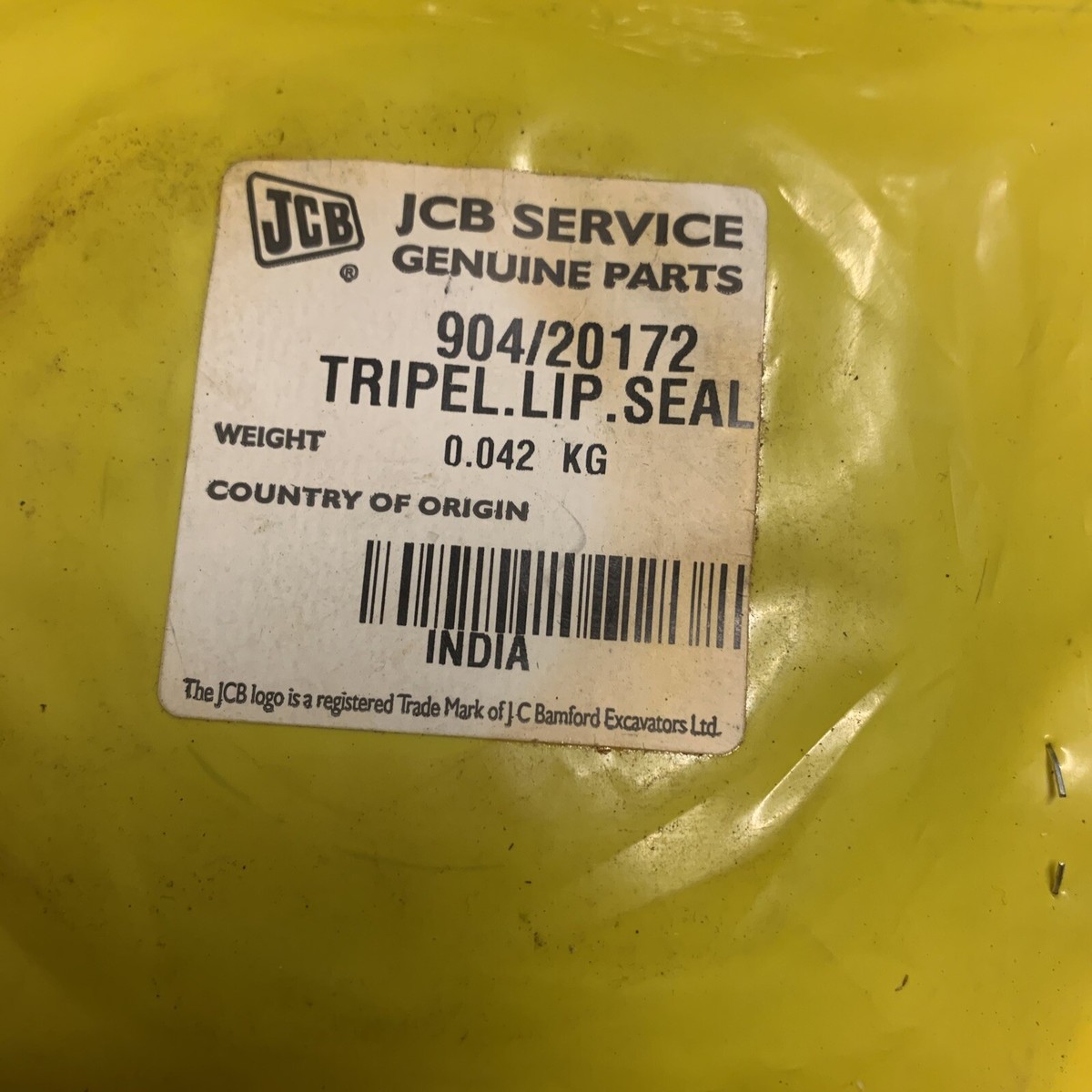 JCB Seal 904/20172 | eBay