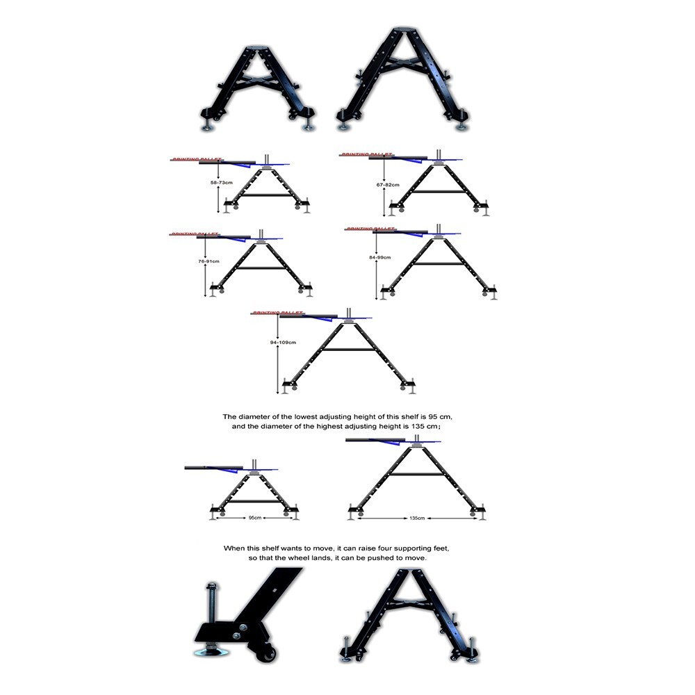 6 Color Screen Printer 6 Station Micro Adjust Silk Screen Press Double ...