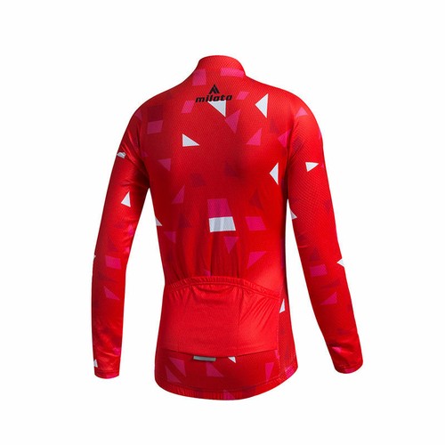 Miloto Women's Long Sleeve Cycling Jersey Top Ladies Bike Cycle Shirt S-XXXL - Picture 17 of 37