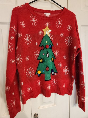 Ugly Christmas Sweater Red Green Tree Target XXL - Picture 3 of 12