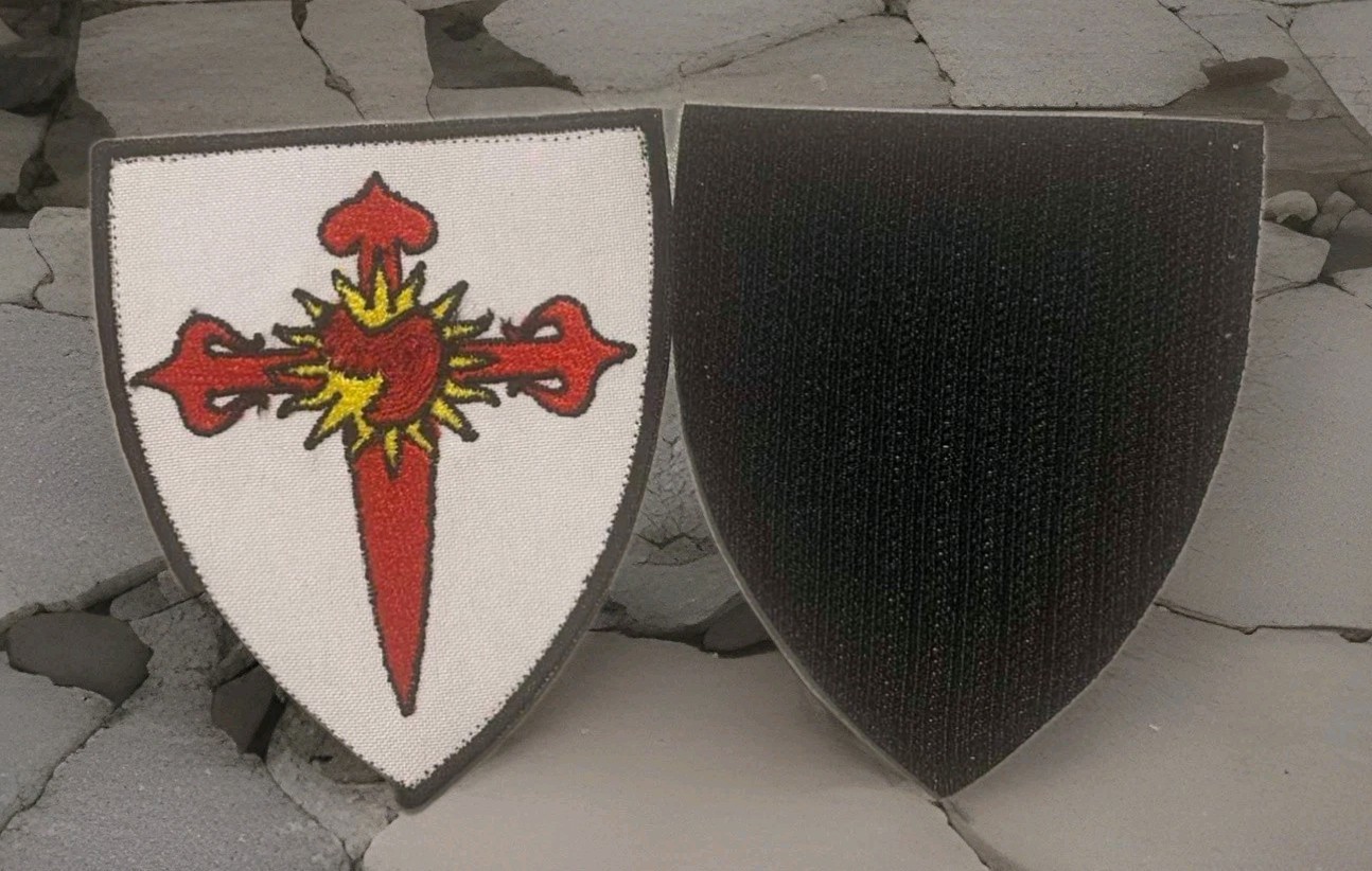 Patch with the symbols of the Order of the Wing of St. Michael.