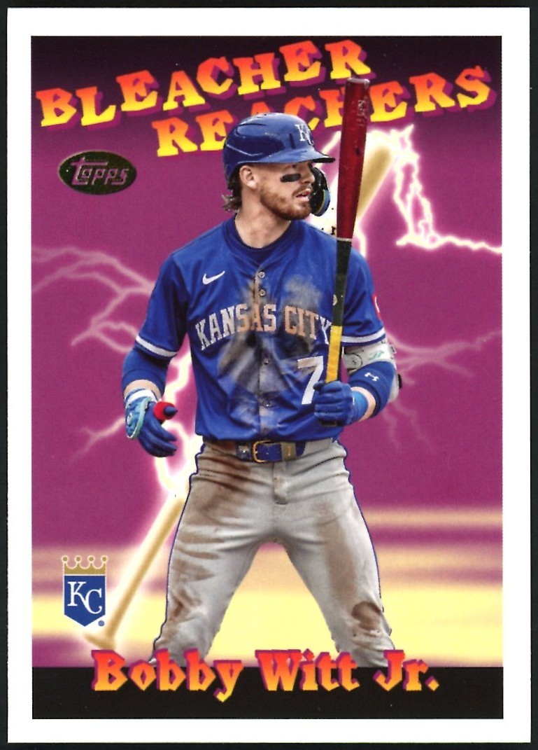 2025 Topps Update Series Bobby Witt Jr. #BR-21 Bleacher Reachers
