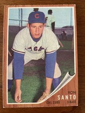 Ron Santo (HOF) 1962 Topps #170 Chicago Cubs Beloved Player