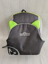 Trunki BoostApak Car Booster Seat Backpack Green/Black Kids Travel Bag Backpack
