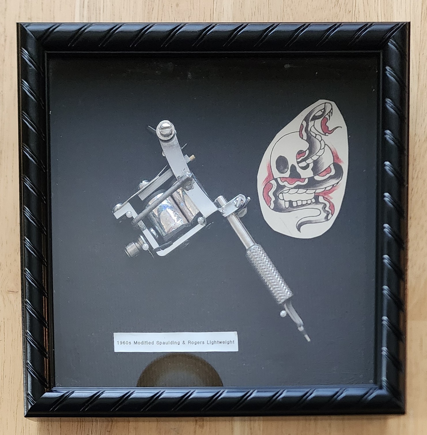 Máquina ligera Spaulding & Rogers vintage años 60 con modificación de barra lateral