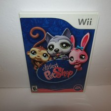 Littlest Pet Shop Nintendo Wii Video Game Tested & Working Scratched No Manual