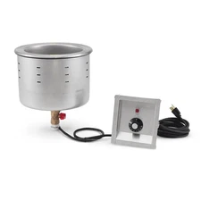 Vollrath 36462 120V 7 1/4 qt DropIn Soup Warmer with Infinite Control