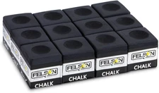 Felson Pool Chalk Cubes | Pool Table Accessories for Table Billiards | Pool Cue 