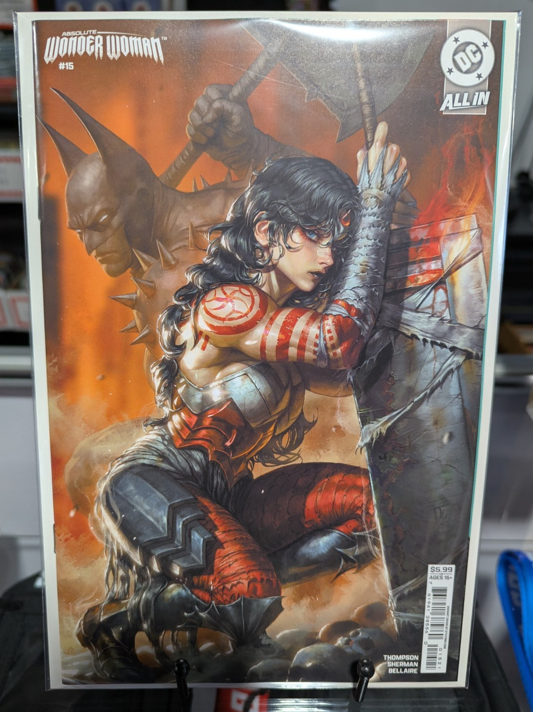 Absolute Wonder Woman #15 Kyuyong Eom Variant Cover Batman Crossover