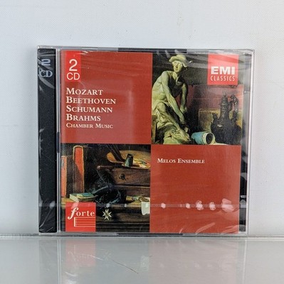 2 CD Mozart Beethoven Schumann Brahms Chamber Music Melos Ensemble NEW & SEALED