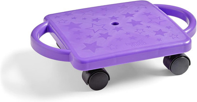 New Purple Indoor Scooter Board with Safety Handles Kids Fast Shipping