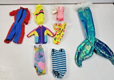 8 PCS BARBIE SWIM SUIT SWIM WEAR NO TAGS VTG BARBIE 90'S 80'S