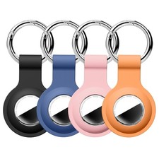  4 Pack for AirTag 2nd  1st Gen Holder Case-Waterproof Shockproof  Anti-Sc...