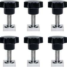 T-Nut Adapter Set 6 Stück für Dachträger Dachbox Fahrradträger Edelstahl M8