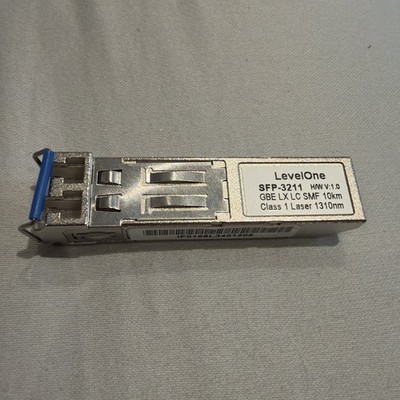 LevelOne 1.25 G Transceiver Ethernet Duplex LC Single-Mode 10 km