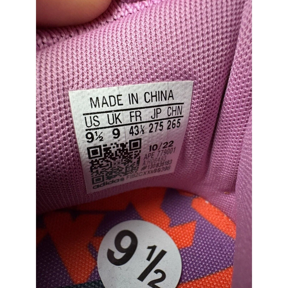 ADIDAS Trae Young 2 Shoes Sneakers Knit Mauve Basketball Mens 9.5 Womens 10.5 - Image 3 of 4