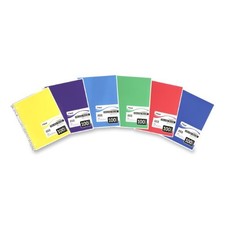 Mead MEA06622 One Subject Notebook 100 Sheets 8.5"x11" White