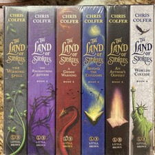 NEW SEALED The Land of Stories Complete Paperback Gift Box Set by Chris Cooper