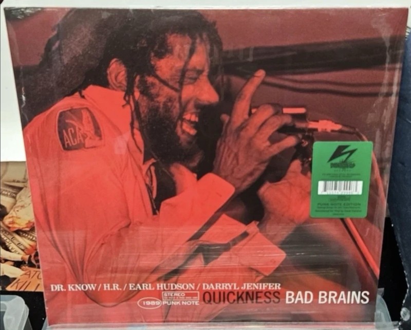 Bad Brains - Quickness LP Punk Note Edition Reggae Punk Vinyl