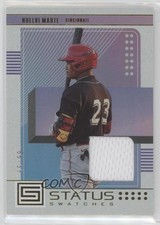 2023 Panini Chronicles Status Swatches Gold 65/99 Noelvi Marte #SS-NM fm0