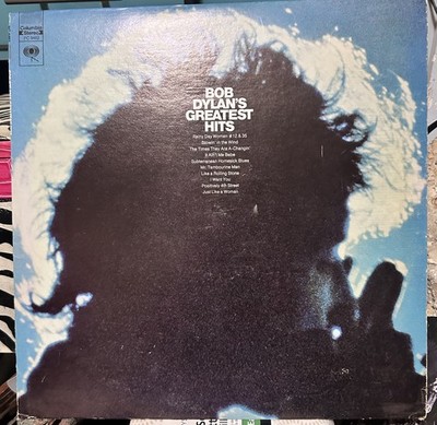 Bob Dylan   Bob Dylan's Greatest Hits - 1967 - Columbia KCS 9463 Vinyl LP VG+