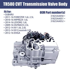 TR580 Transmission Valve Body for Subaru Outback Genuine Crosstrek 2.5L CVT