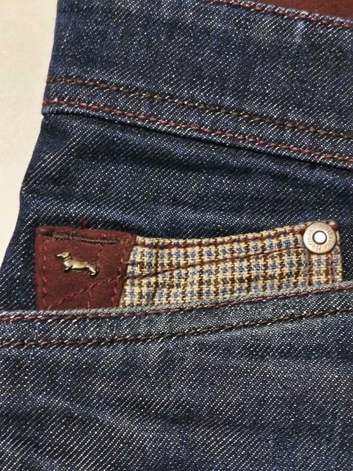 Harmont & Blain Jeans Uomo WN1001N59425A88 - Gamba Dritta, Taglia 33, Lavabile In Lavatrice