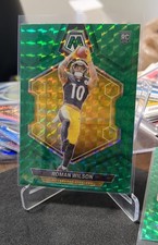 2024 Panini Mosaic - Rookies Roman Wilson #369 Green Mosaic Prizm (RC)